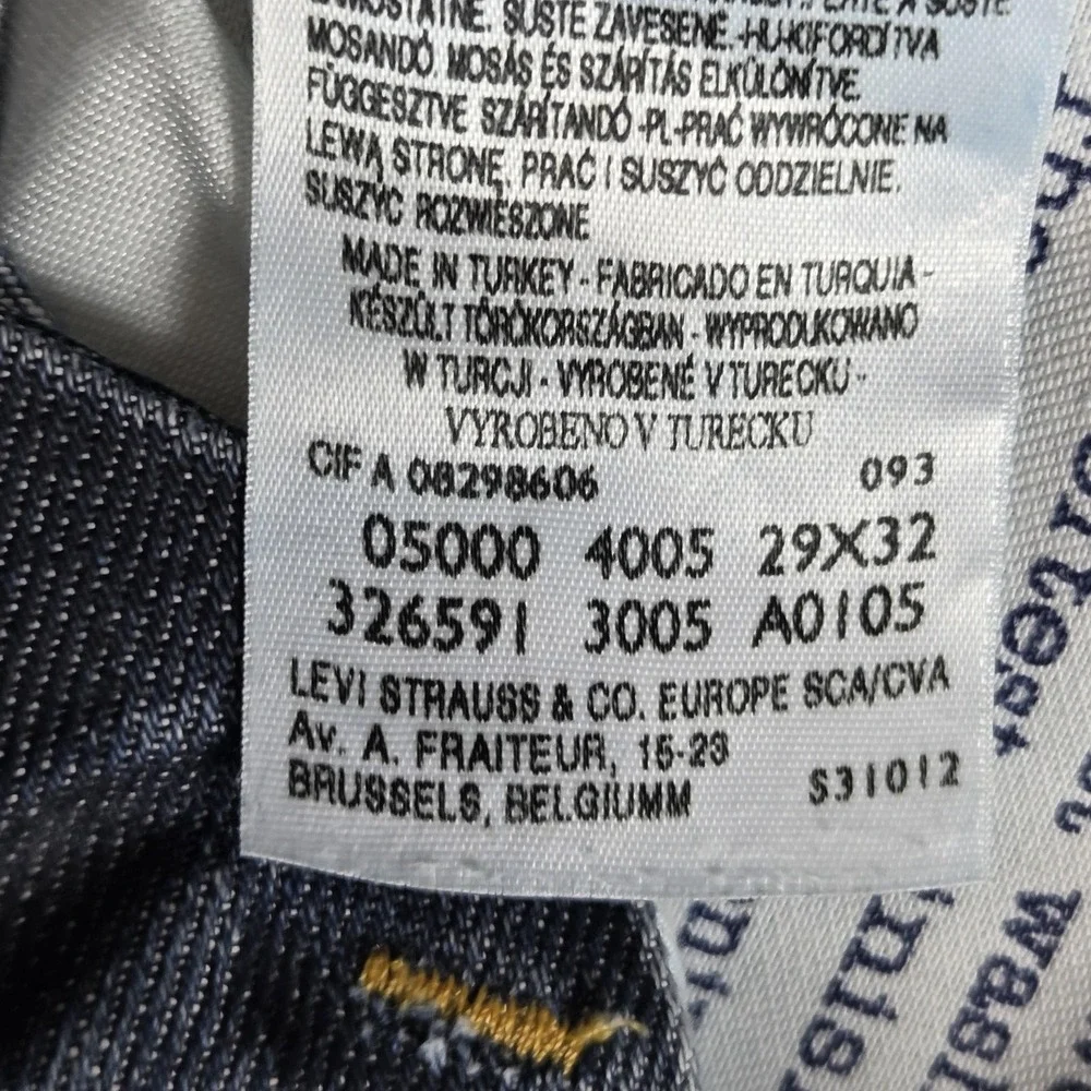 Levis 13120 important